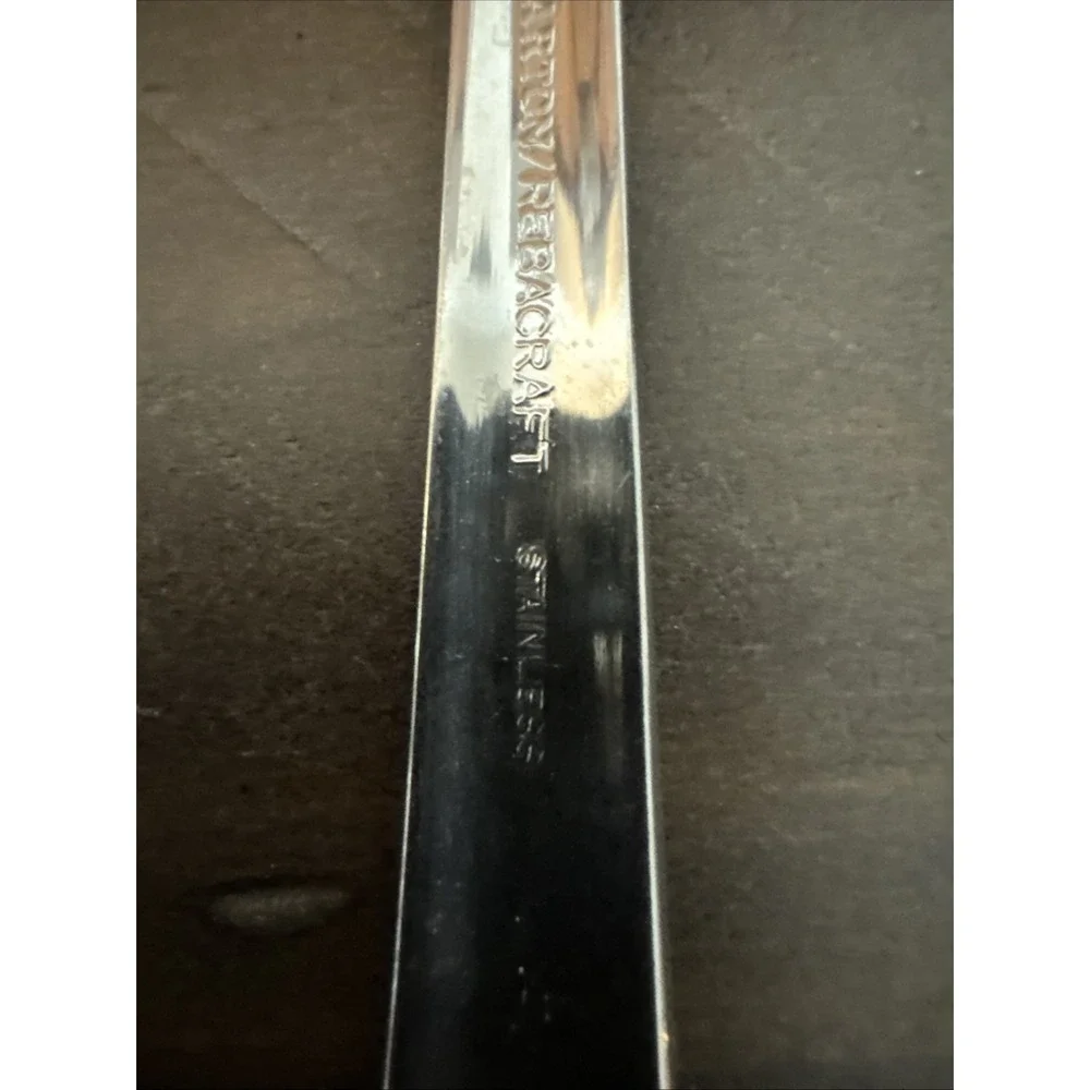 Reed and Barton Stainless Taos Korea Glossy Salad Forks Set Of 6